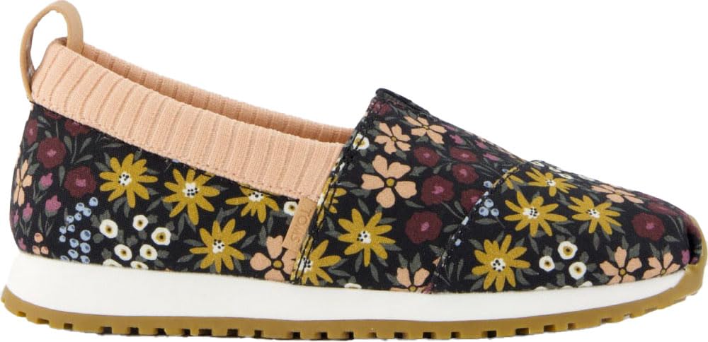 TOMS Kids Sneakers - Comfortable Alpargata with Quick Access & CloudBound Cushioning - Stylish Durable Support