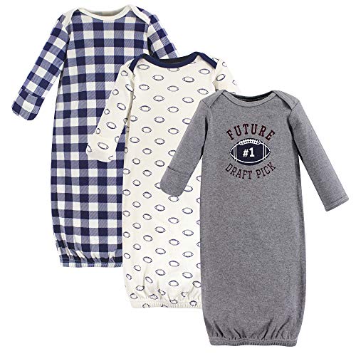 Image of Hudson Baby Baby Girls' Cotton Gowns