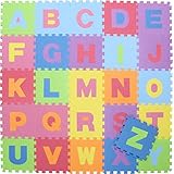 不二貿易(Fujiboeki) キッズパズルマット 26枚セット アルファベット 32×32cm EVA 10411