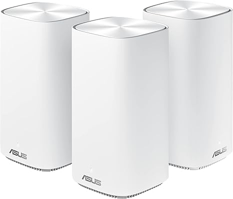 Asus Zen WiFi CD6 Confezione da 3 Pezzi Sistema Wi Fi Mesh AC1500 Dual band Copertura fino a 360 m Internet security e Parental Control Inclusi a Vita 4X Porte Gigabit 3 SSIDs Asus Zen WiFi CD6 Confezione da 3 Pezzi Sistema Wi Fi Mesh AC1500 Dual band Copertura fino a 360 m Internet security e Parental Control Inclusi a Vita 4X Porte Gigabit 3 SSIDs