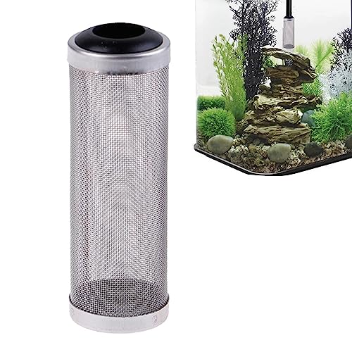 Jildouf Red de filtro de acuario | Protector de filtro de peces de repuesto, protector de filtro de peces, malla de acuario, filtro de admisión de filtro de acuario para accesorios de pecera