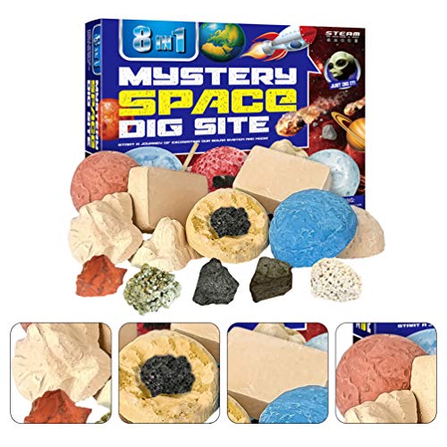 STOBOK 1 Kit de EscavaÃ§Ã£o de Pedras Preciosas para CrianÃ§as Kit de EscavaÃ§Ã£o de Pedras Preciosa