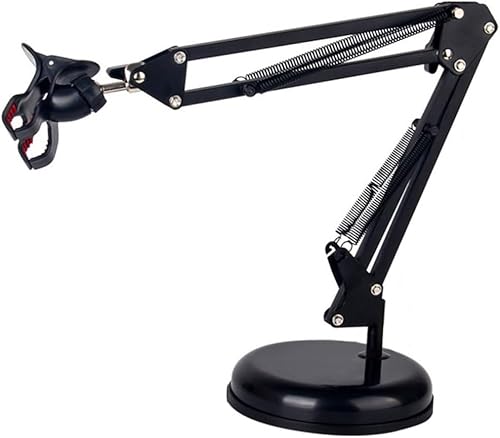 ERINGOGO Brazo de suspensión ajustable Soporte de brazo de tijera Soporte de escritorio para micrófono Soporte de brazo móvil Soporte de brazo de