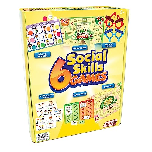 Junior Learning 6 Social Skills Games,Multi