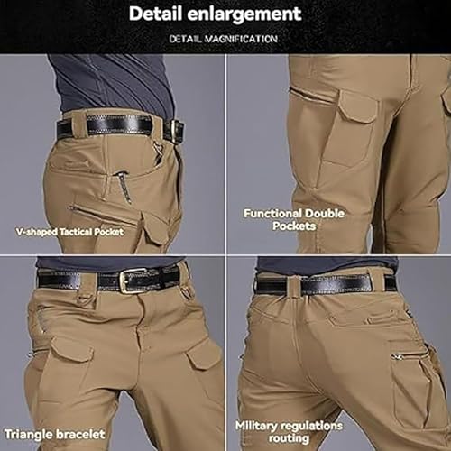 Flexcamo-Tactical Waterproof Pants Flexcamo Pants for Men Flex Camo Pants Mens Cargo Hiking Pants Water4