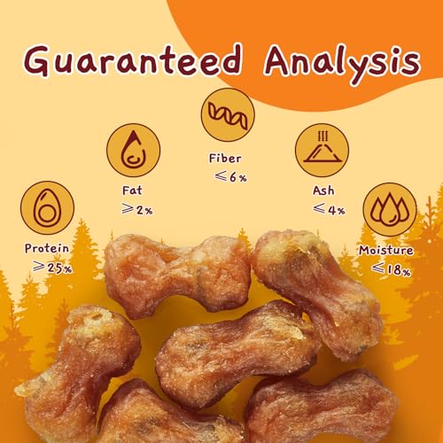 Jungle Calling Rawhide Free Dog Chew Treats, Real Chicken Wrapped Peanut Butter Bones, Teeth Clean Chewy Training Snacks, 6 oz - Image 4
