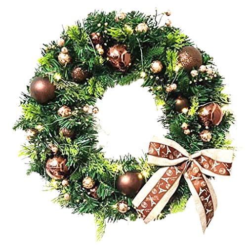 Couronne d'automne traditionnelle pour raviver la magie de Noël à la maison