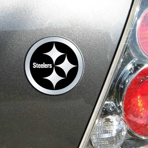 ProMark Pittsburgh Steelers Chrome Car/Auto Team Logo Emblem