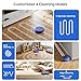 Robot Vacuum and Mop Combo, 2-in-1 Mopping Robot Vacuum Cleaner with 2300Pa Suction, 2.87'' Slim Design, Wi-Fi/App/Voice Control, 3D Obstacle Avoidance&Self-Charging for Hard Floors, Carpets, Pet Hair