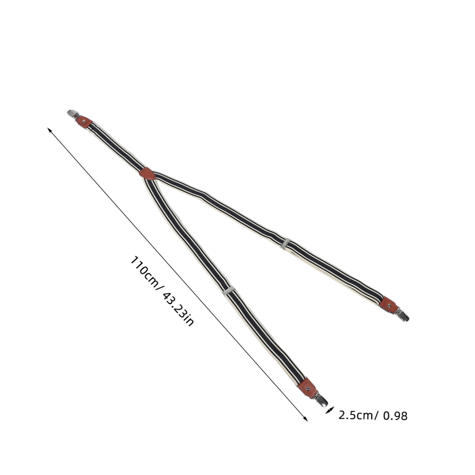 FOMIYES Adjustable Elastic Men Suspender with Comfortable and Breathable Design for Jeans Dress Pants and Suits for All Day Comfort and Posture Support