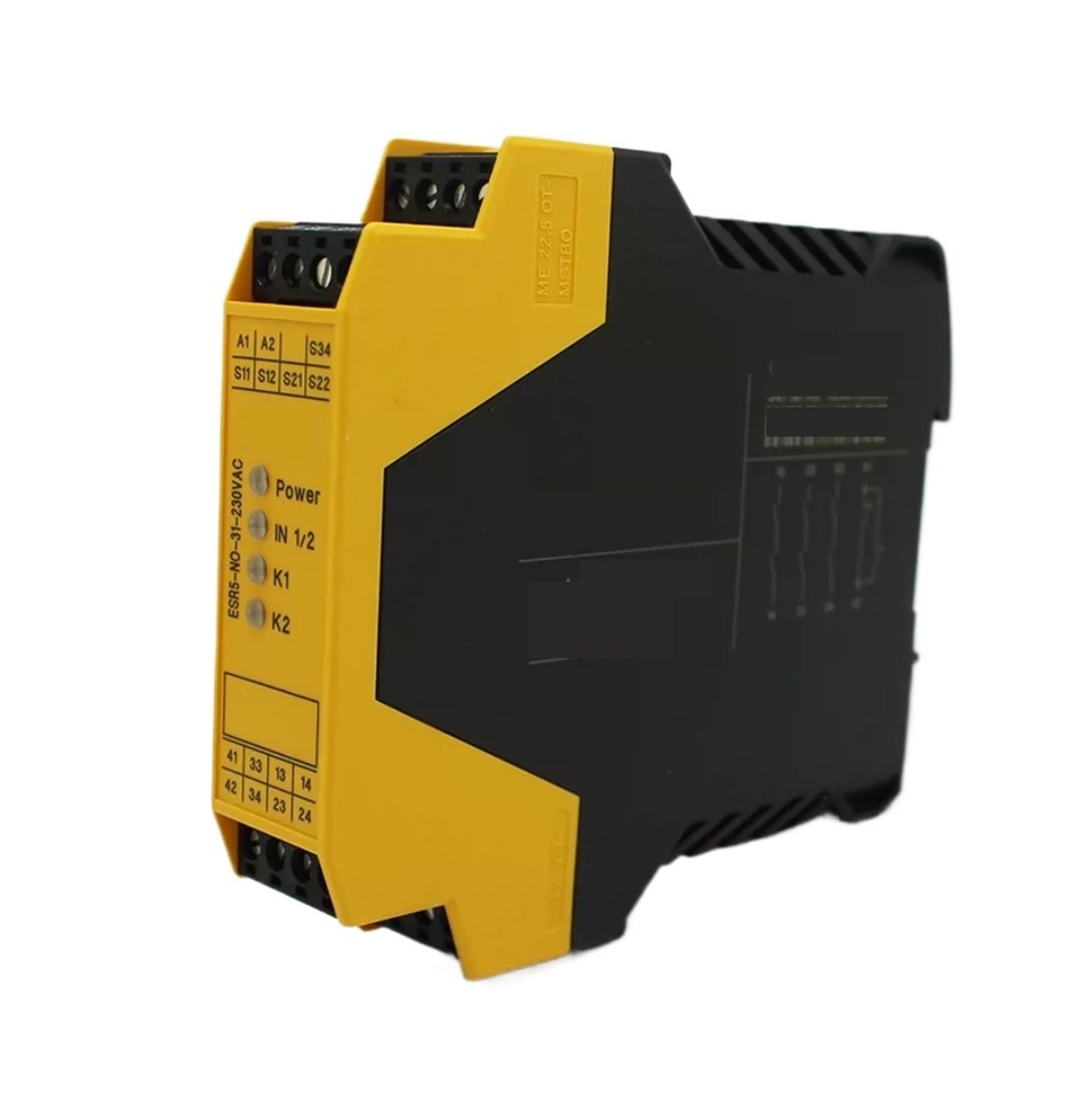 Relé de seguridad ESR5-NO-31-230VAC | Relé de seguridad electrónico de dos canales