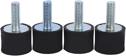 Miniatura 6 de Aislador antivibración M8 M6, soportes mecánicos de amortiguación de vibraciones, soportes de goma M6, amortiguador de choque, 4 piezas de goma de