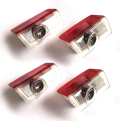 AA HUAYEカーテシライト ドアウェルカムライト カーテシランプ レーザーロゴライト LEDロゴ投影 Cクラス セット 車用 カーテシ タイプFor EE4