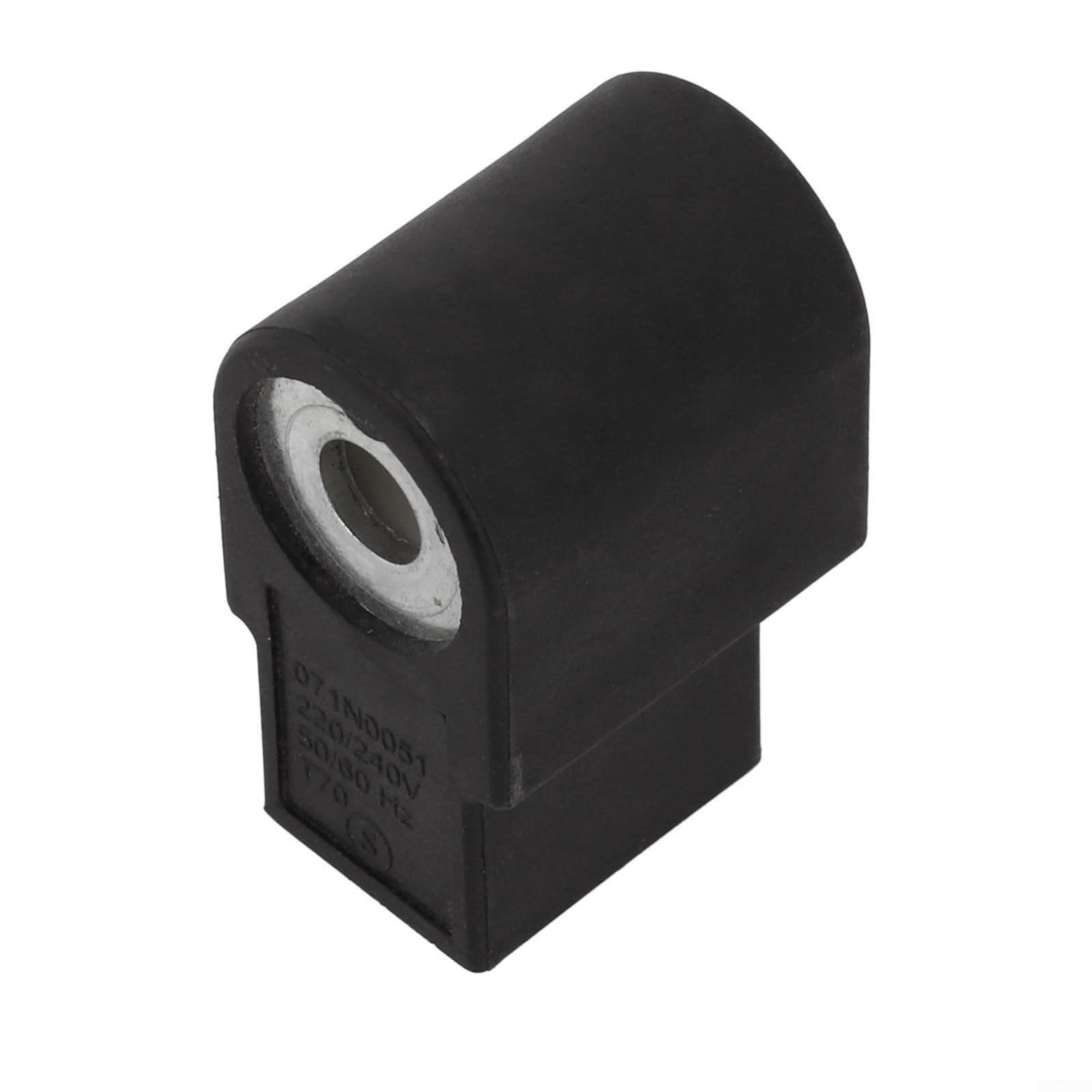 240 V Kraftstoffpumpen-Magnetspule, kompatibel mit 071N0051, Metallkonstruktion für Automobil- und Industrieanwendungen, einfache Installation, Schwarz, 5 x 3 x 2 cm