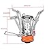 Gas Stove, Mini Windproof Backpacking Camping Stoves with Piezo Ignition for Picnic Sportinggoods Set(Silver¡ê?