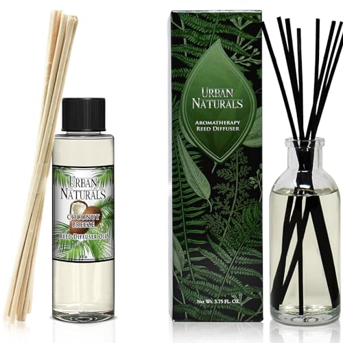 Urban Naturals Ambientador Repuesto Caña Coco Breeze 4 oz miniatura 1