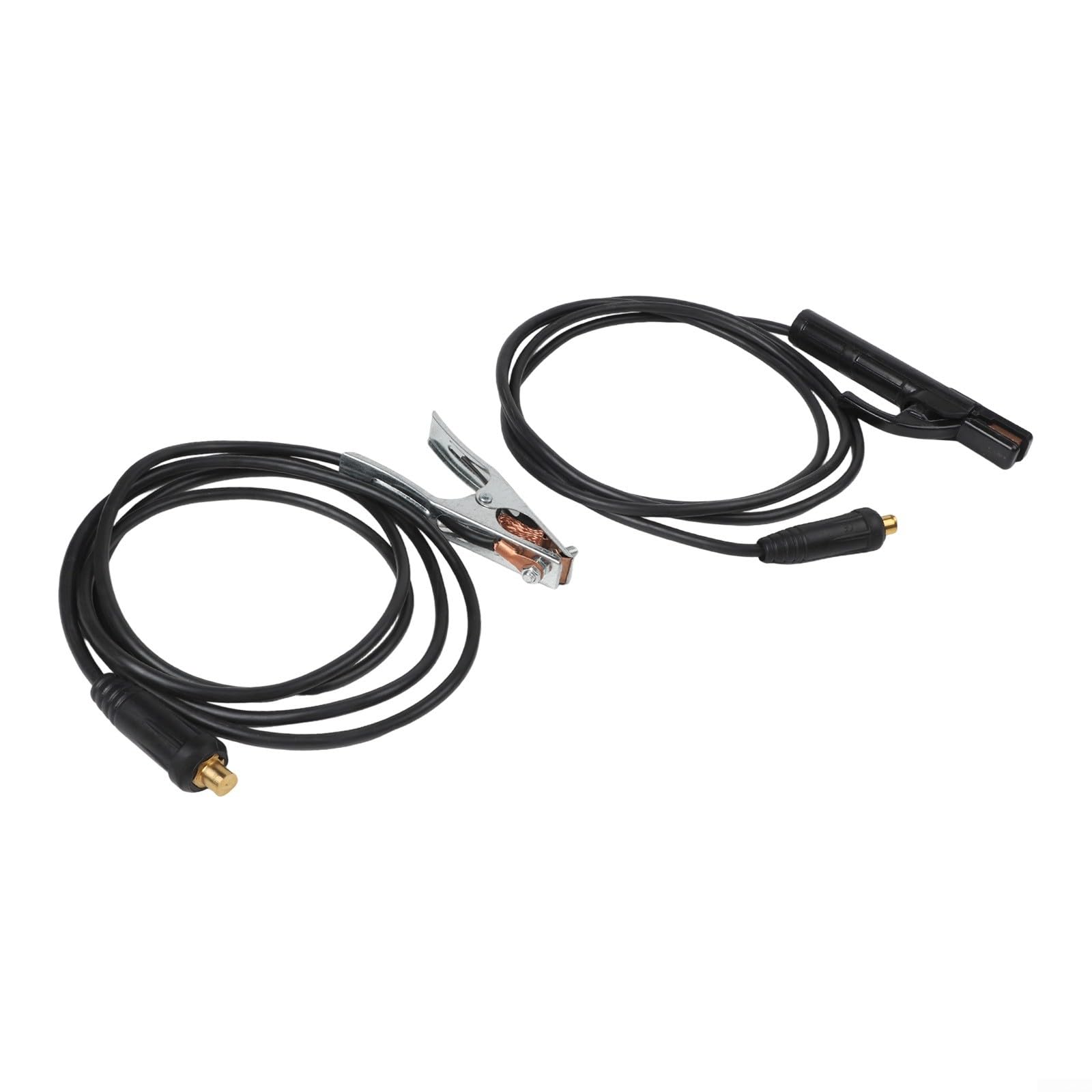 300 A Pince de masse Câble de soudage pour poste à souder MMA Inverter Cuivre/ABS Résistant à la chaleur isolé antidérapant pour construction navale minière Industrie (3 m)