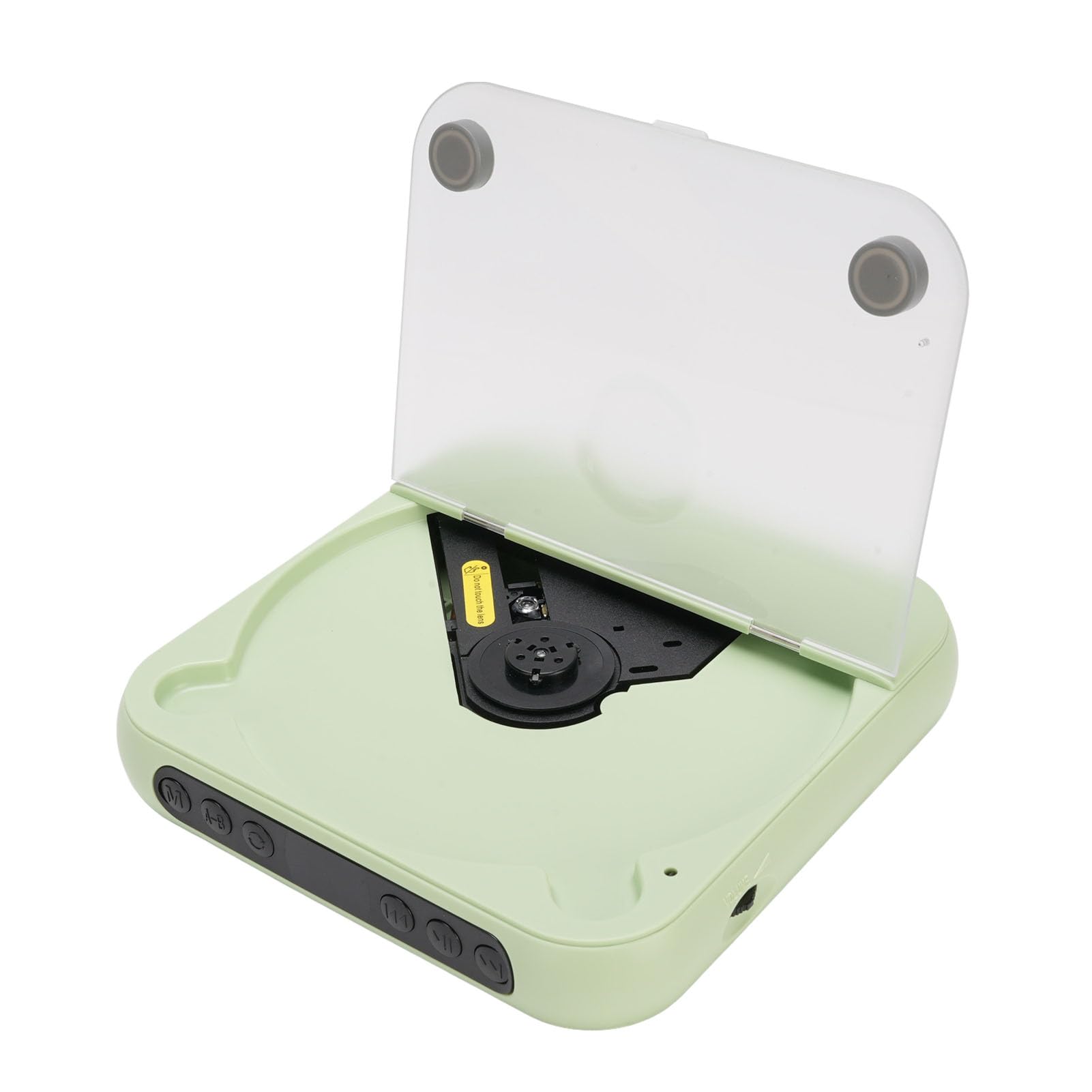 Asixxsix Portable CD Player, Equipped with, Dual Stereo Speakers, Supports MP3 CD Player, 2000mAh Battery, Rechargeable, for Home, Car, Travel