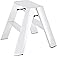 Hasegawa Ladders ML2.0-2EaWH Lucano Stepladder, White