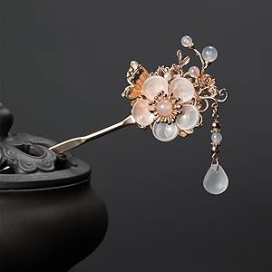 Jkhjfzsa VN730 Wsuwka do Włosów Retro