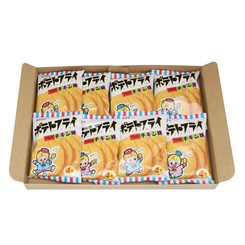 Amazon.co.jp: 東豊製菓 ポテトフライ（フライドチキン） 11g 8コ入り