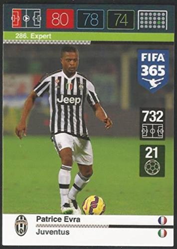 Preisvergleich Produktbild Panini Adrenalyn XL FIFA 365 Evra Expert Karte