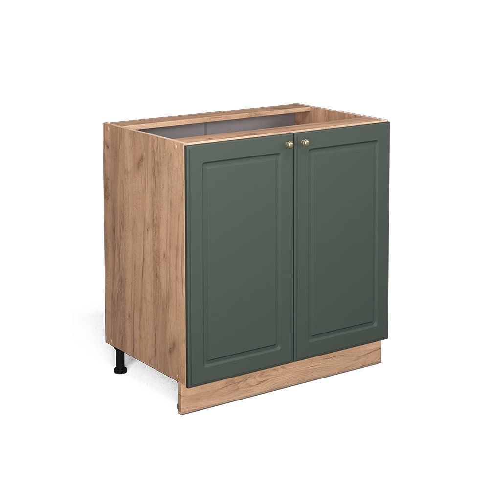Meuble bas de cuisine Fame-Line de 80cm pour une ambiance de campagne