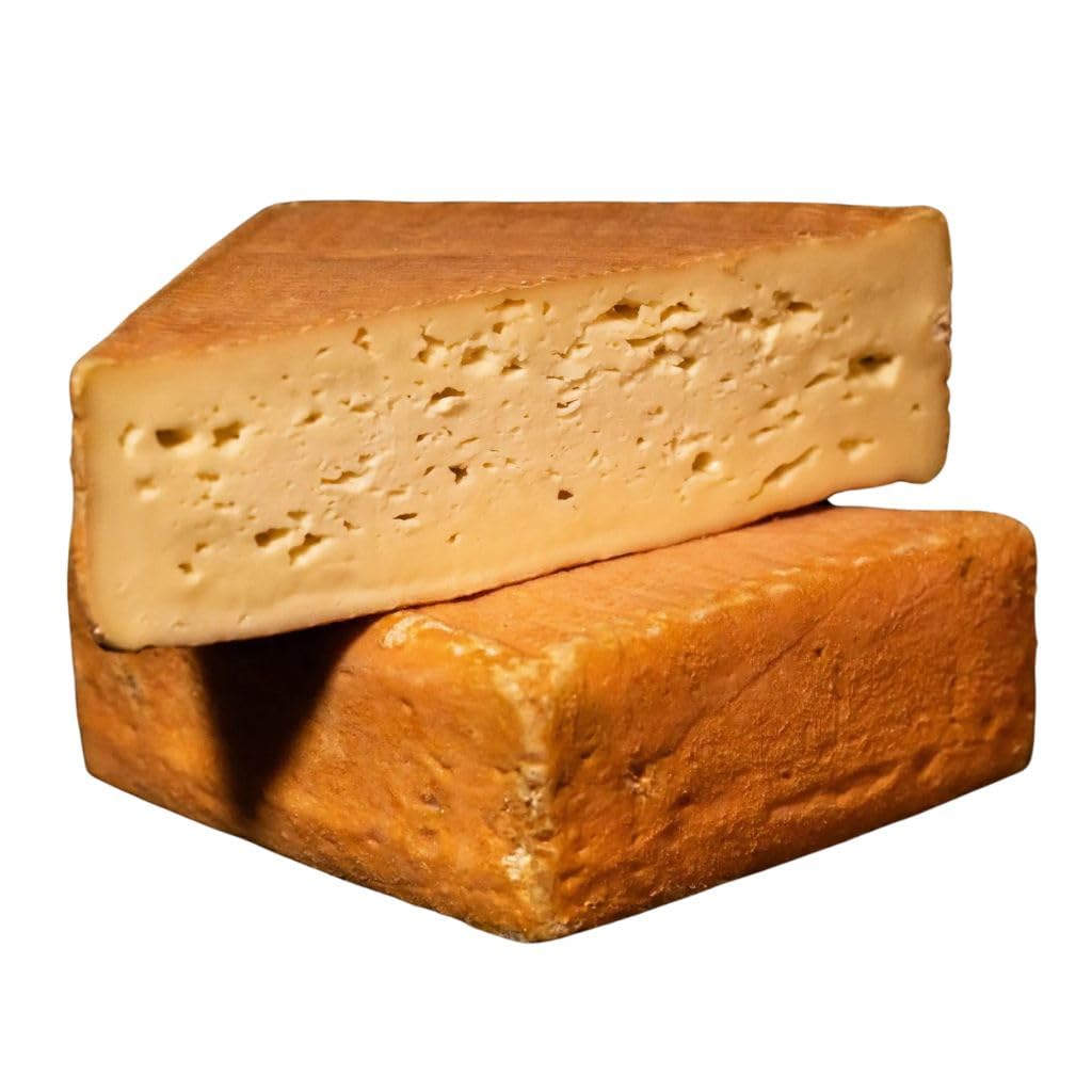 Maroilles Fermier AOP – Fromage Français au Lait Cru de vache - Pièce entière 720g – Saveur Puissante & Affinage Authentique – Fromage au Caractère Incomparable