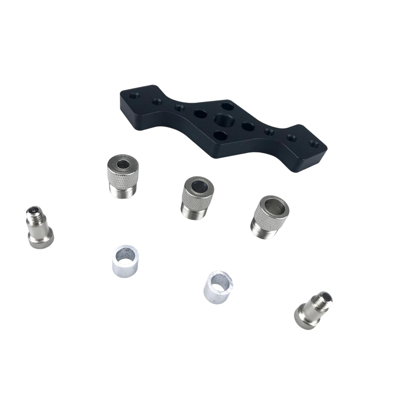Hole Locator Alloy Steel Sturdy Tool for Woodworking and Craft Projects Accuracy Drilling Guide Tool