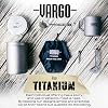 Vargo Titanium para-Bottle | Ultralight Titanium Water Bottle with 7 Feet of Replaceable 550 Paracord | 1 Liter (34 oz.) | Model T-452