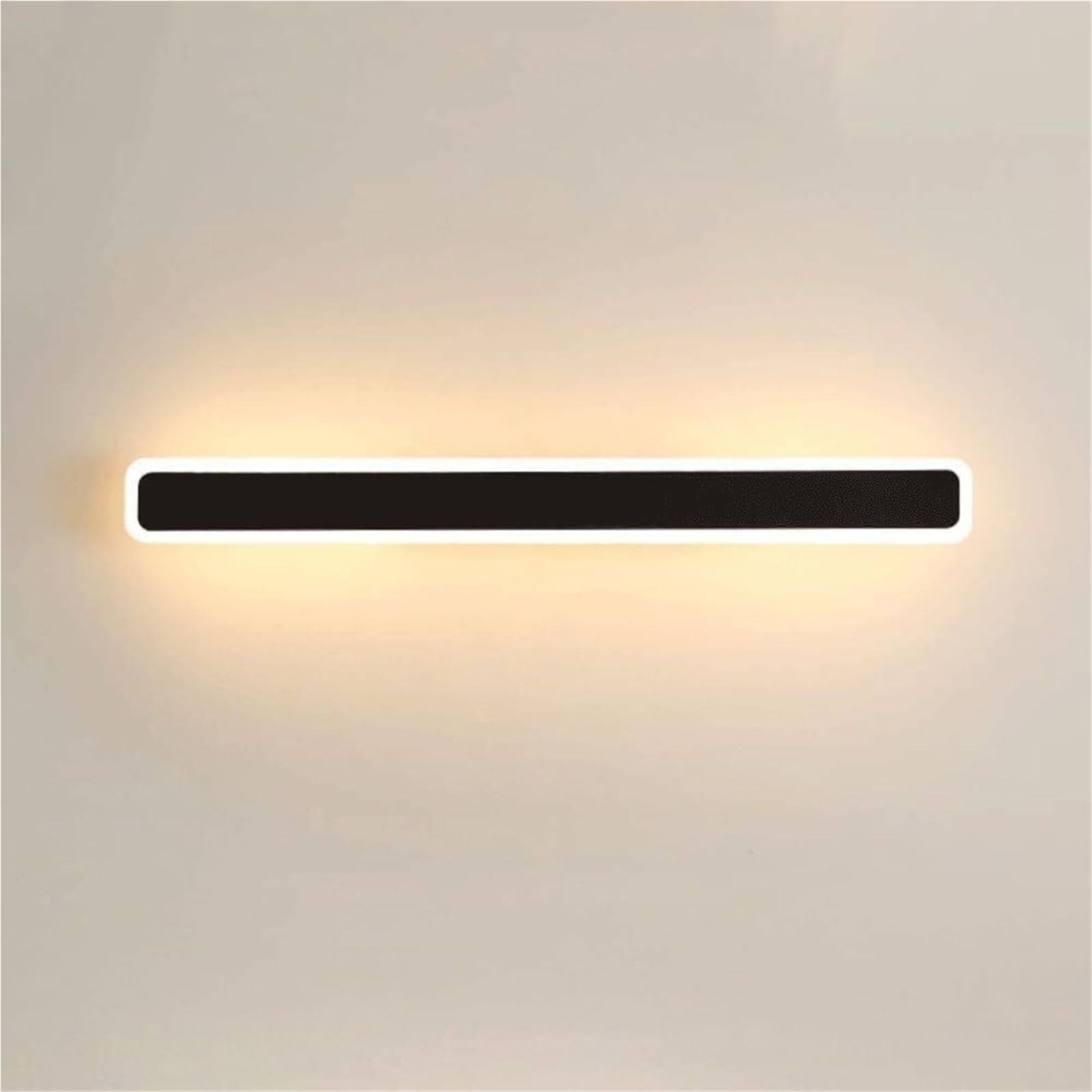 TCHAUSGZUS . Wall Light Acrylic Indoor Long Linear Sconce for Bedroom Living Room Hallway 40/60/80/100cm(Dark,80CM)