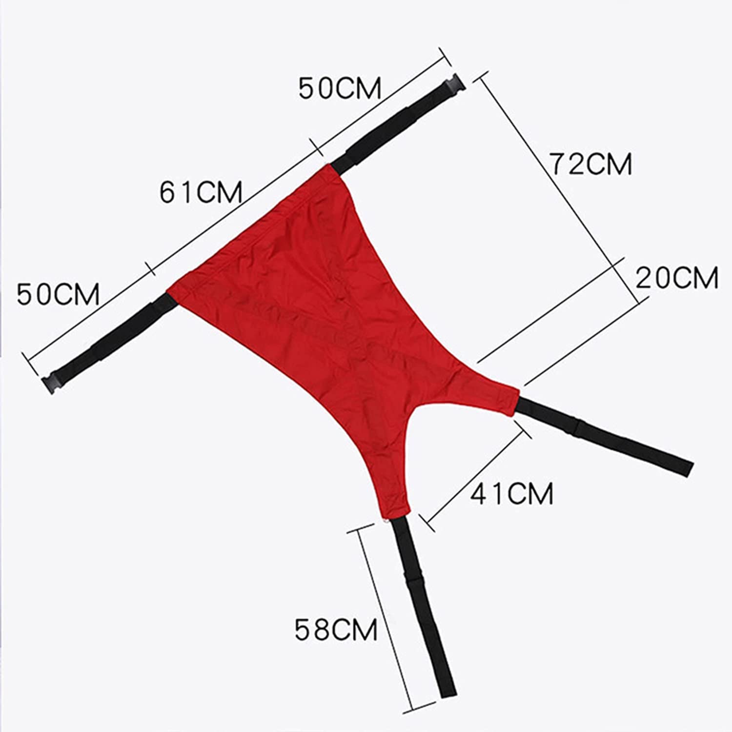 Sangle de Transport pour lève-Personne, Chaise d'évacuation d'urgence, pour Les Personnes âgées, pour Monter et descendre Les escaliers en Fauteuil Roulant