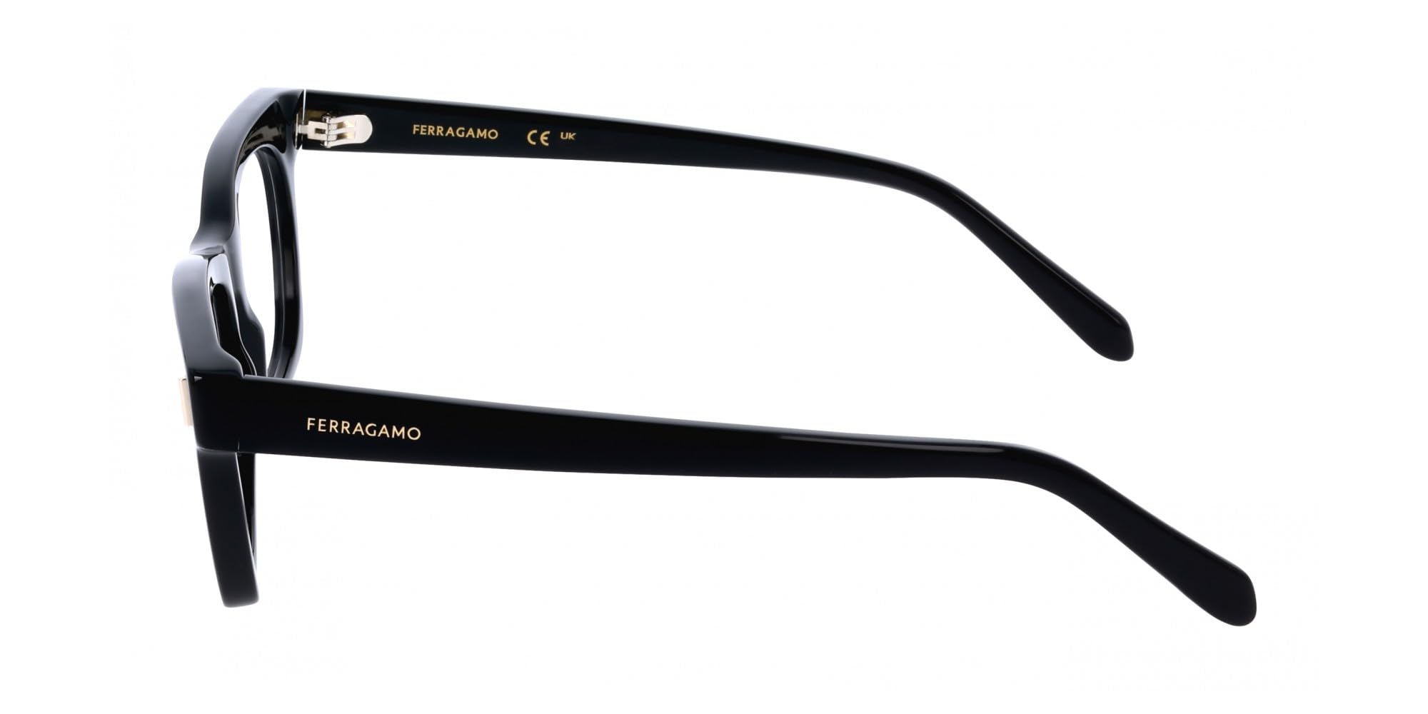 GAFAS FERRAGAMO SF3025 - C: CZARNE Oko Rozmiar: 51 Most: 17 Zdrowie i higiena osobista
