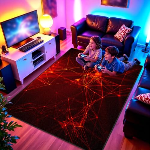 Tapis de sol esports antidérapant lavable pour fauteuil de gamer - 4