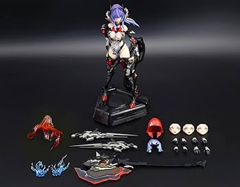 AniMester 核金重構 thunderbolt 1/9 機甲少女フィギュア Amazon | AniMester 核金重構 thunderbolt 1/9 機甲少女 可動 美