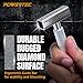 POWERTEC Grinding Wheel Dresser for Bench Grinder Wheel, Diamond Dresser, Diamond Dressing Tool for Deburring Use on Aluminum Oxide, Silicon Carbide Grinding Wheel to Smooth Grinding Surface - 71003