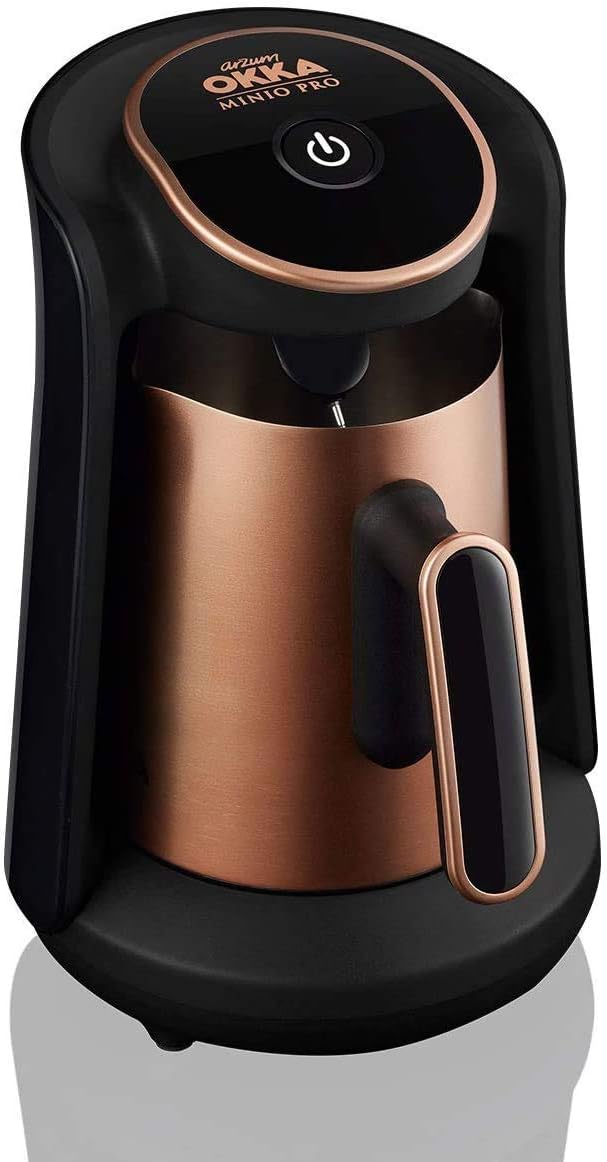 Minio Pro Turkish Coffee Maker, Black/Copper, Ok0010