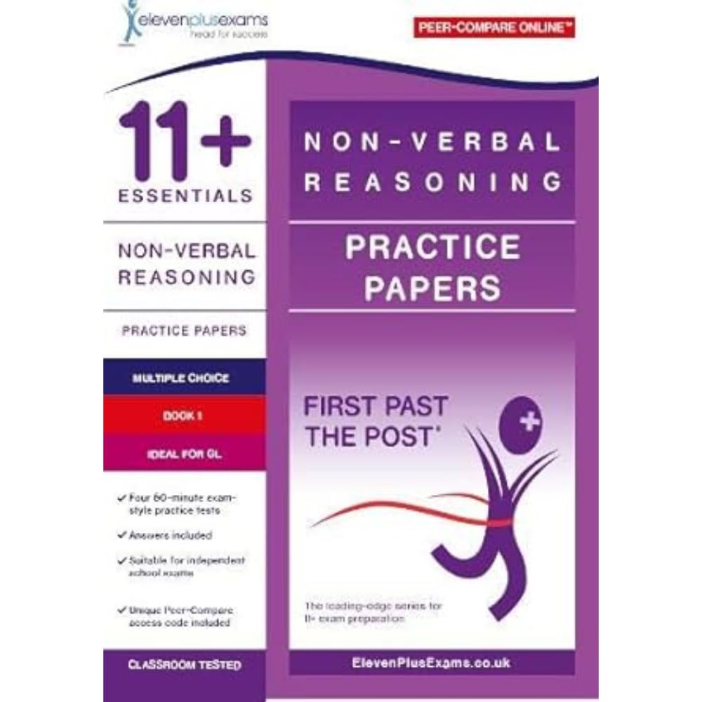 11+ Essentials Non-verbal Reasoning Practice Papers Book 1 (First Past the Post)