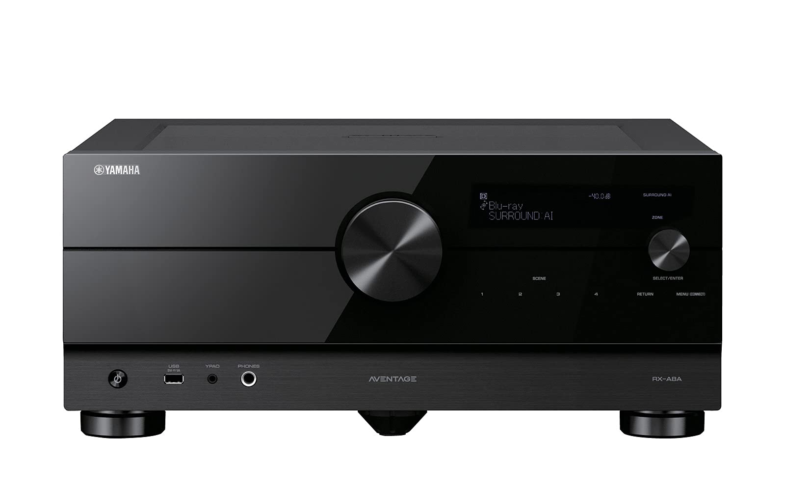 Yamaha RX-A8A AVENTAGE Home Theatre Receiver, 11.2 Channel, 4K