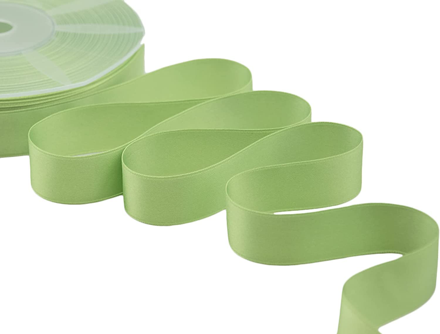 Furlanis Ribbon, Apple Green, 25 mm x 25 m