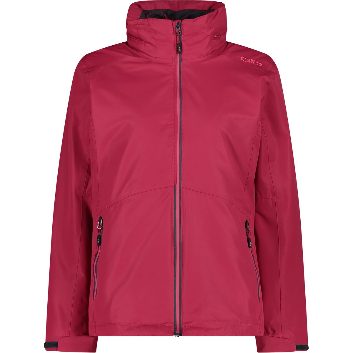 CMP - Woman Jacket Zip Hood Detachble Inn.Jacket, Anemone, M