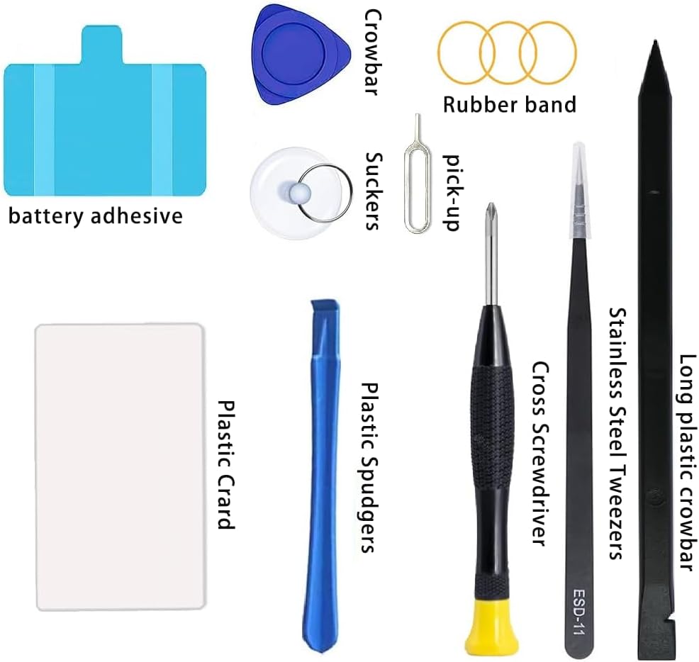 Galaxy A51 Battery,Upgraded New Battery Replacement for Samsung Galaxy A51 SM-A515F SM-A515F/DS,EB-BA515ABY with Professional Replacement Tool Kits