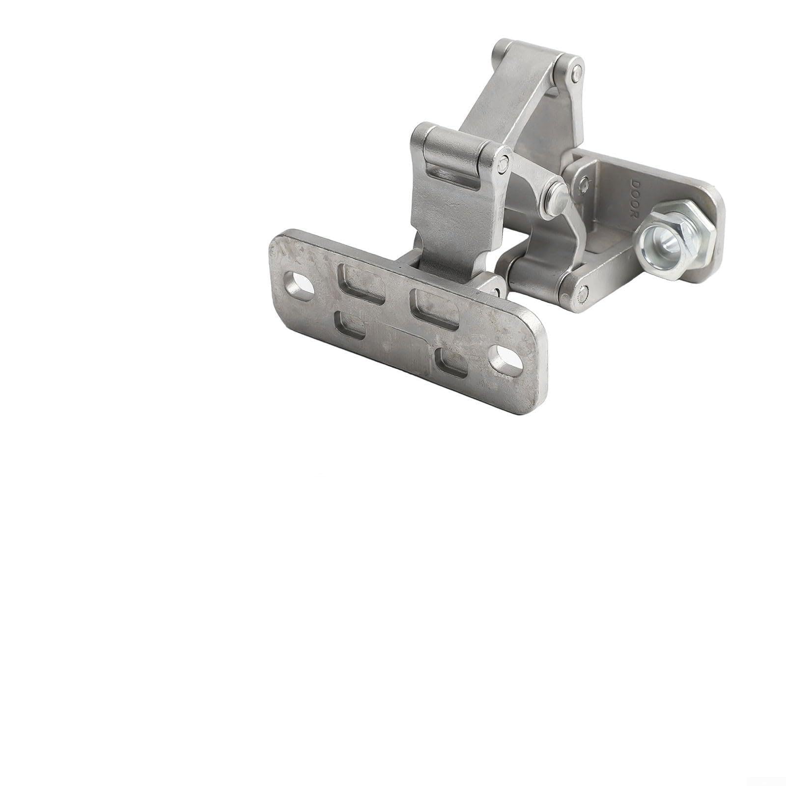 Charnière invisible inox 304 haut de gamme pour vantail massif en pierre naturelle jusqu'à 250kg