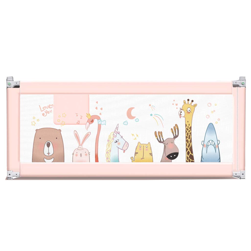 Barandilla de Cama de Seguridad Vertical Premium para niños pequeños con Anclaje Reforzado, Altura Ajustable de 72 a 108 cm para niños de tamaño Individual, matrimonial,