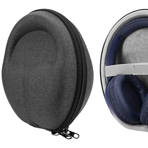Étui pour casque compatible Sony WH-CH710N housse transport rigide noir