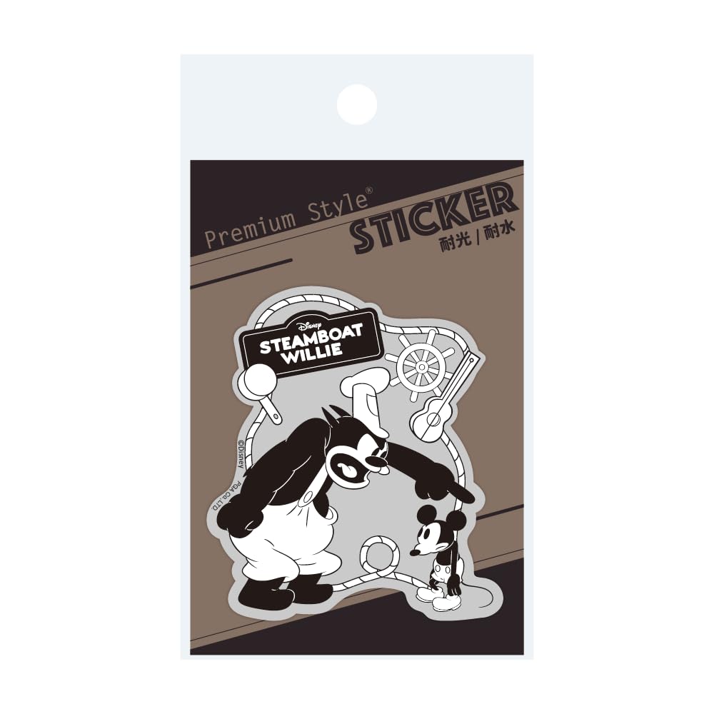 Amazon | Premium Style ステッカー [蒸気船ウィリー] PG-DSTK01MKY