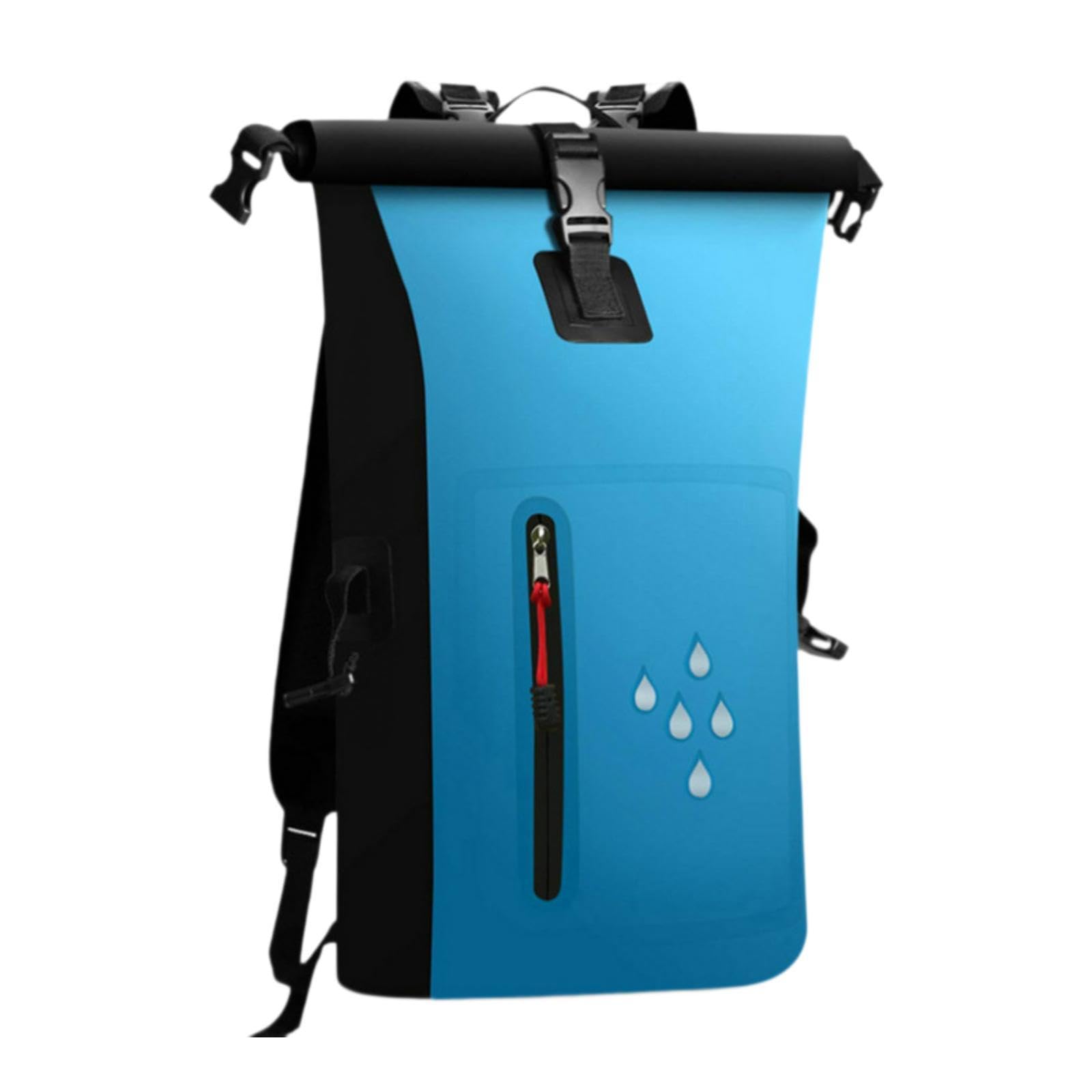 perfk Bolsa Seca Impermeable Mochila Impermeable 25L PRÁCTICO Capacidad Bolsa Flotante de Saco seco para de Playa Rafting Ski