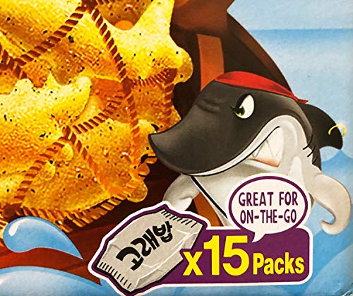 Orion Baked Marine Boy Sea Creatures Shaped Sharing Box 고래밥, 상어밥 1 Pack (Seaweed Gift Box) - image 2