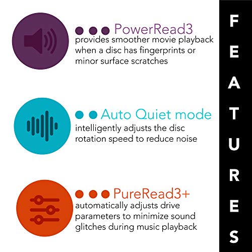 Pioneer BDRXD07B 6x Slim Portable USB 3.0 BD/DVD/CD Burner