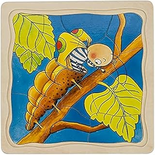 Goki 57523 - puzzle warstwowe - gąsienica